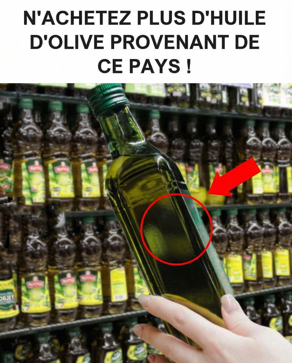 80% de l’huile d’olive est FAUSSE La vôtre en fait-elle partie