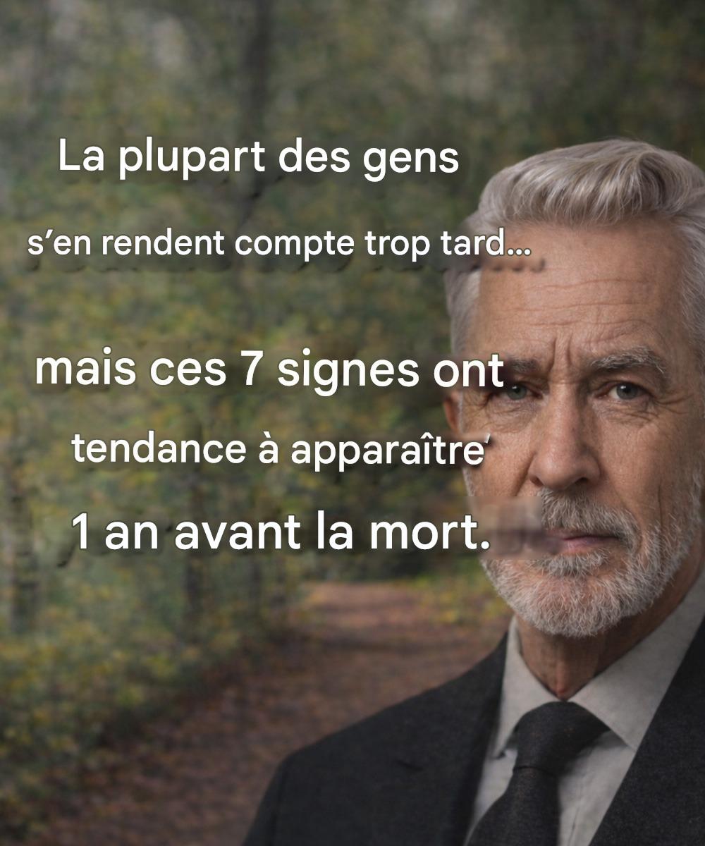 7 maux silencieux qui apparaissent un an avant D Eath. Voir la suite