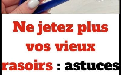 Ne Jetez Plus Vos Rasoirs Usagés : Découvrez 10 Astuces Malines pour Leur Offrir Une Seconde Vie ! 🪒♻️