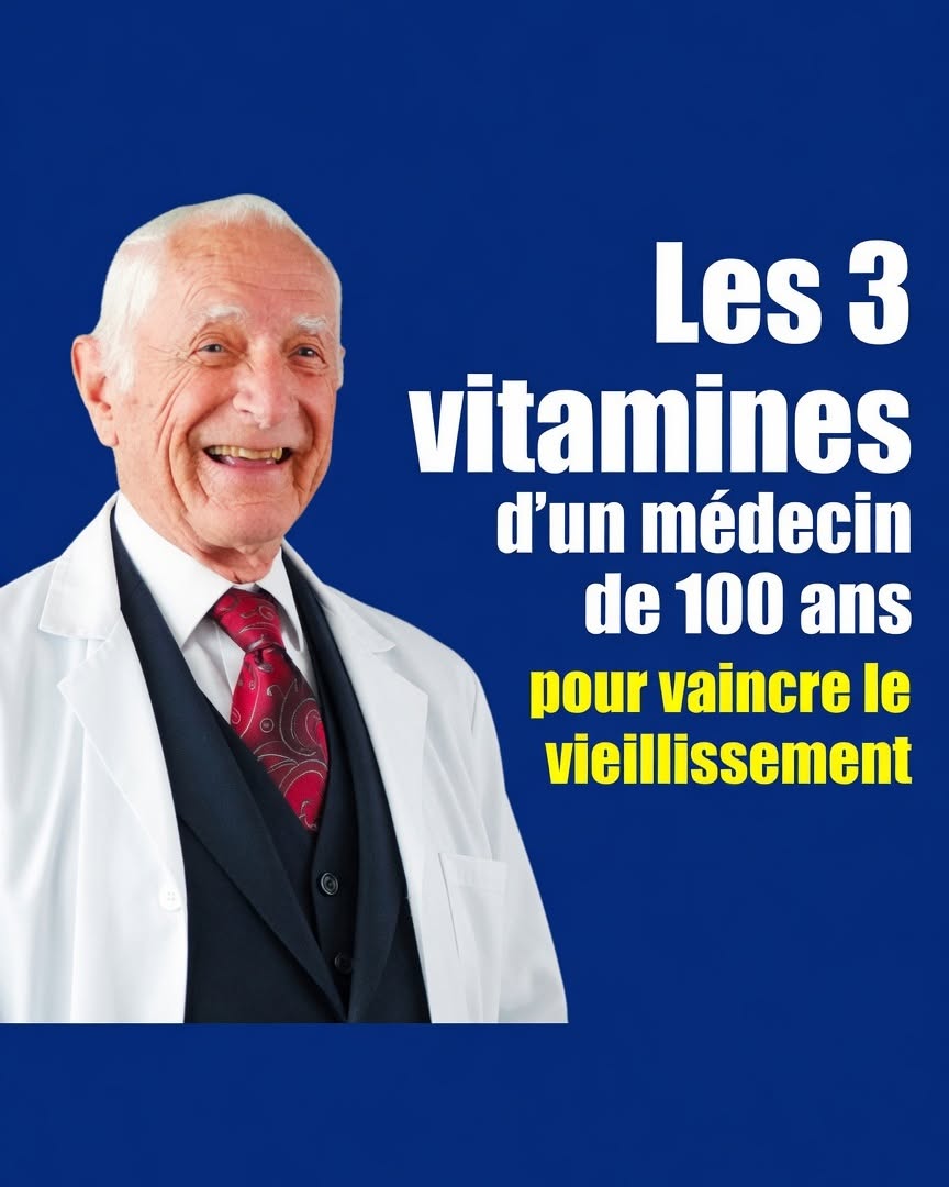 Je consomme les 3 meilleures vitamines pour vaincre le vieillissement ! Le docteur John Scharffenberg, 100 ans, de Harvard