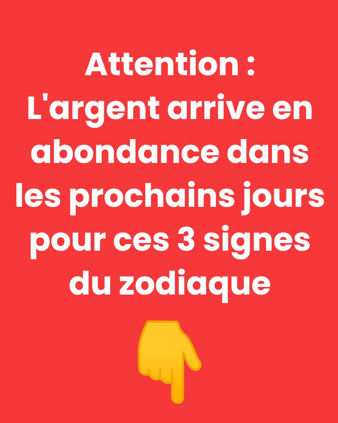 Attention. L’argent arrive en abondance dans les prochains jour pour ces 4 signes du zodiaque