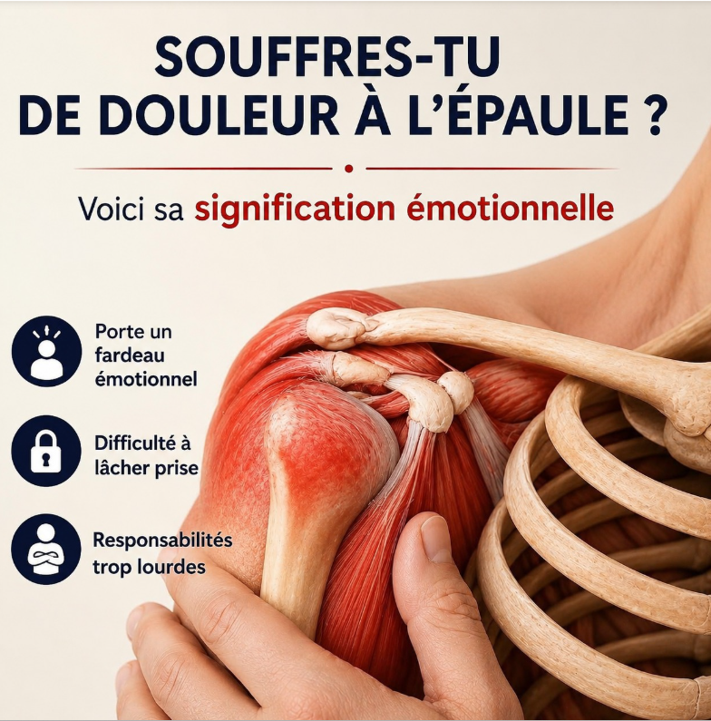 Douleur à l’épaule : quelle signification émotionnelle lui attribue-t-on ?